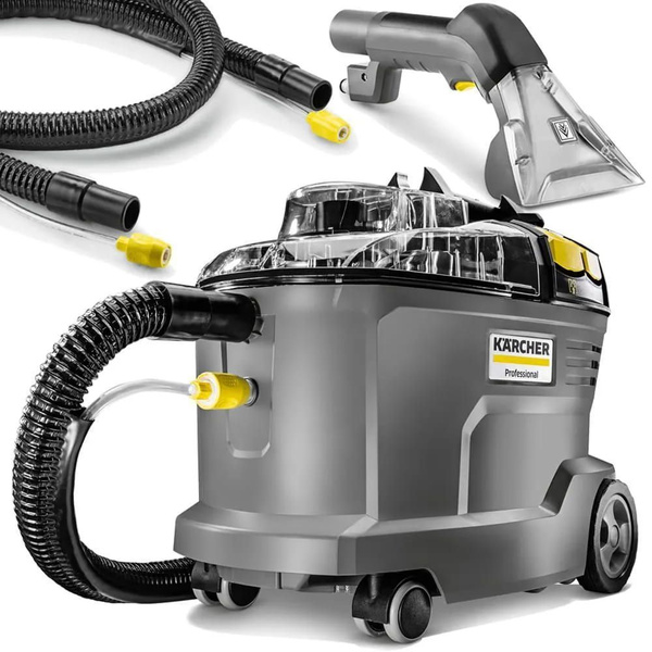 Моющий пылесос Karcher Puzzi 8/1, серый - купить по низким ценам в ...