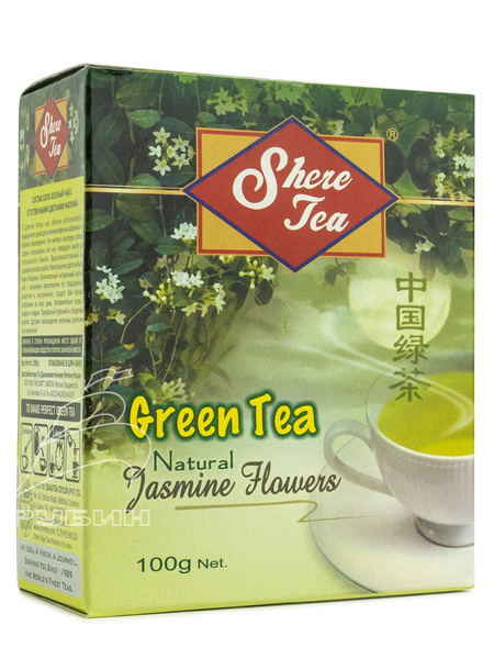 Чай зелёный с жасмином SHERE TEA / Шери , 100 гр. Шри Ланка, Престижная ...