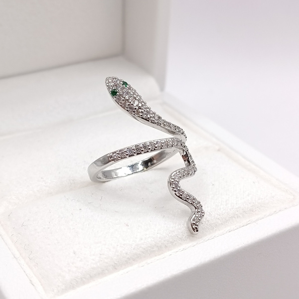 кольцо змея с камнями PAUL jewelry купить с доставкой по выгодным