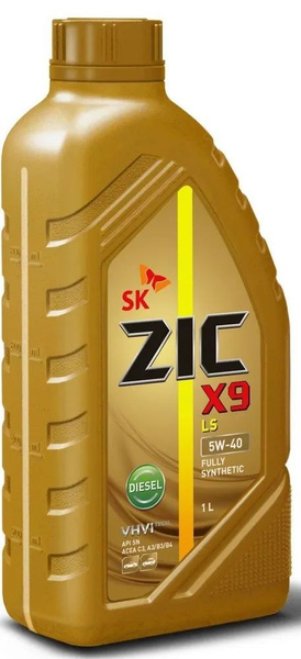 Масло моторное ZIC 5W-40 Синтетическое - купить в интернет-магазине ...