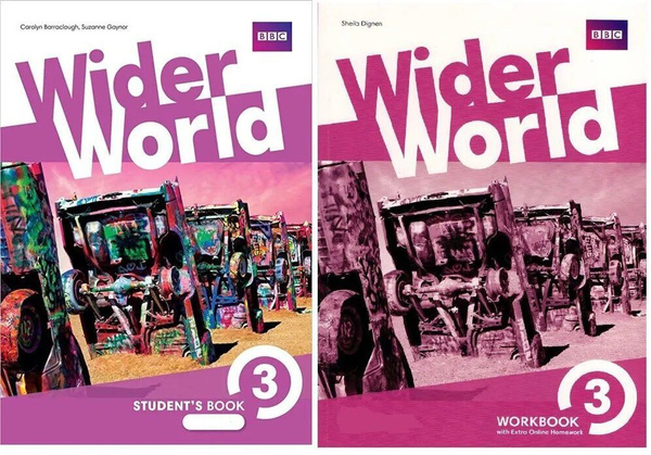 Набор Wider World 3 Student's Book with CD + Workbook, TheBookCorner ...