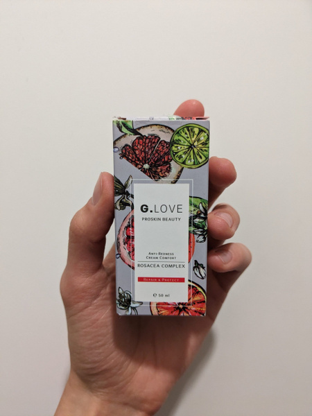 G.LOVE Успокаивающий крем-комфорт Anti-redness Cream Comfort ROSACEA ...
