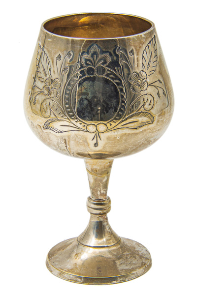 Бокал, 1900 - 1920 годы, Англия; латунь, серебрение; 100 мл. купить по ...