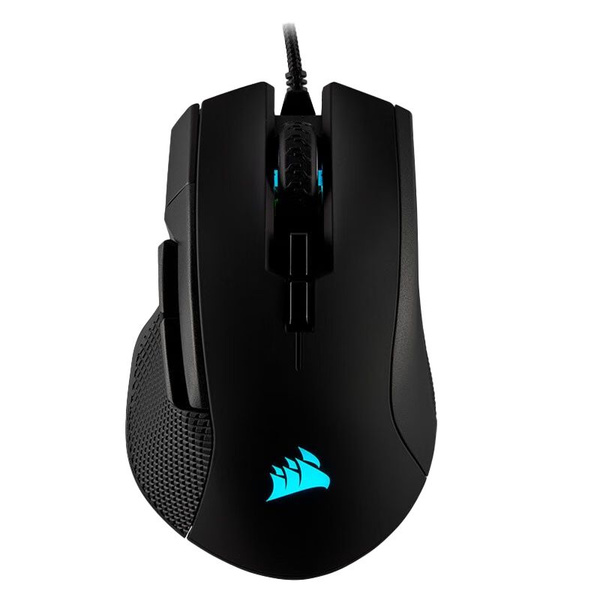 Мышь проводная Corsair C/Ironclaw RGB wire CH-9306011-NA, черный ...