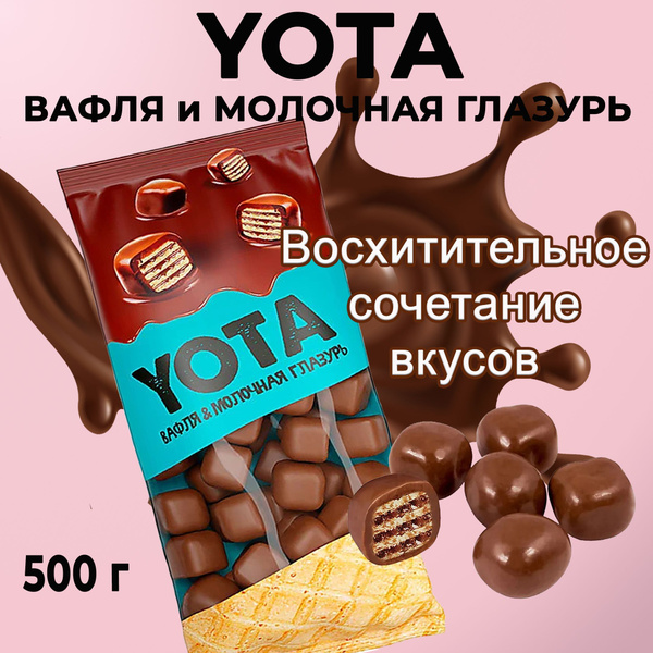 Конфеты вафельное драже в молочно-шоколадной глазури, вафли в шоколаде ...