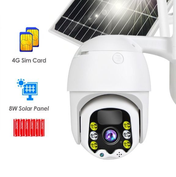 Камера видеонаблюдения Smart Camera V380 Pro, 5 Мп, 3G, 4G, LTE, NEW 2 ...