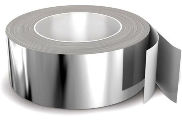 Алюминиевый скотч термостойкий Руфизол 48 мм, 50 м.п., влагостойкая ...