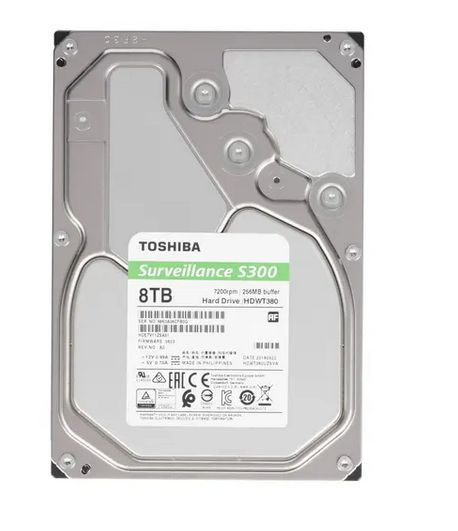 8 ТБ Внутренний жесткий диск Toshiba S300 Surveillance (HDWT380UZSVA ...