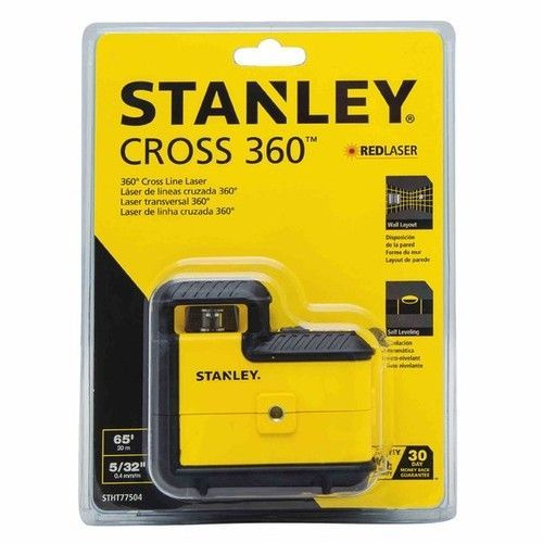 Построитель плоскостей лазерный Stanley STHT77504-1 CROSS 360 купить на ...