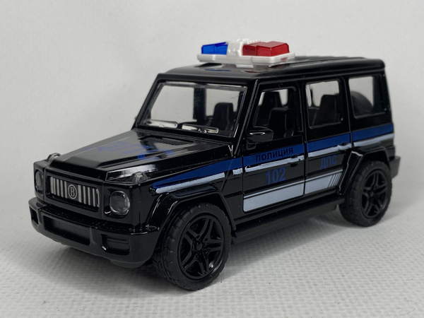Модель-игрушка Brabus полиция с инерционным механизмом /12см / без ...
