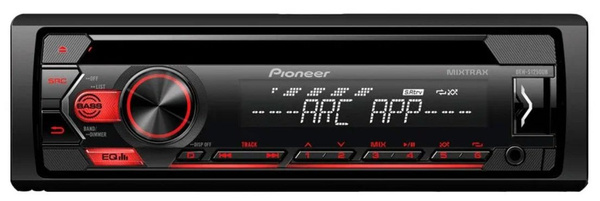 Автомагнитола CD Pioneer DEH-S1250UB типоразмер 1DIN максимальная ...