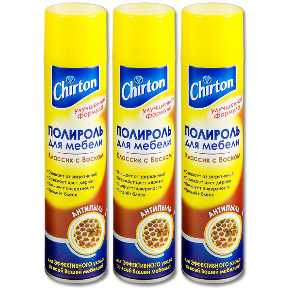 Chirton Полироль для мебели 300мл - купить с доставкой по выгодным ...