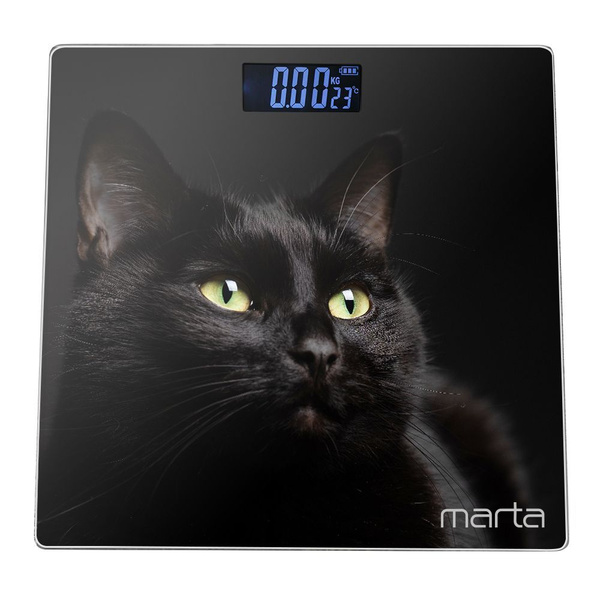 Напольные весы Marta MT-1608, черный, зеленый купить по низкой цене с ...