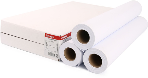 Бумага Canon Standart Paper, 3 рулона, 610мм, 50м (1569B007) - купить с ...