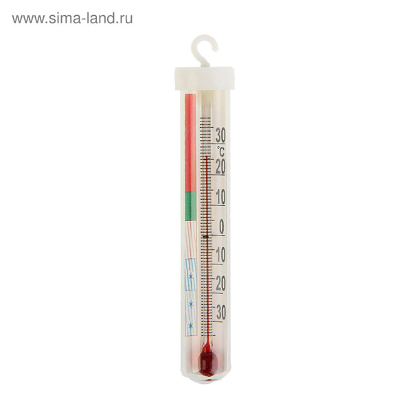 Термометр для холодильника "Айсберг", от -30 С до +30 С, упаковка пакет ...