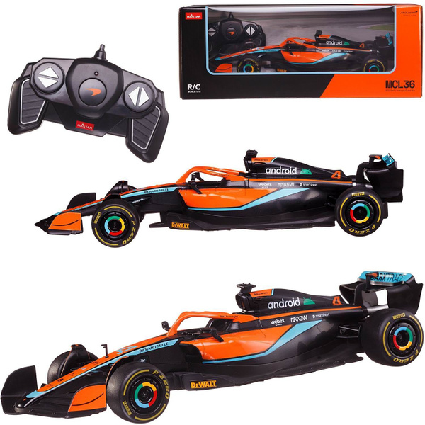 Машина р/у 1:18 Формула 1, McLaren F1 MCL36, 2,4G, цвет оранжевый ...
