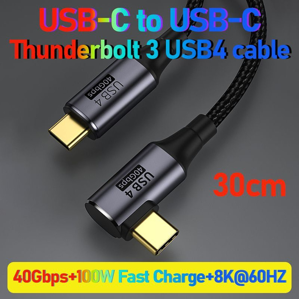 Кабель Thunderbolt 3, USB Type-C Uogic USB-C 4.0 К USB-C 4.0 ...