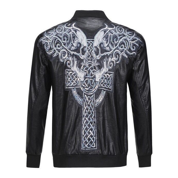Куртка кожаная PHILIPP PLEIN - купить с доставкой по выгодным ценам в ...