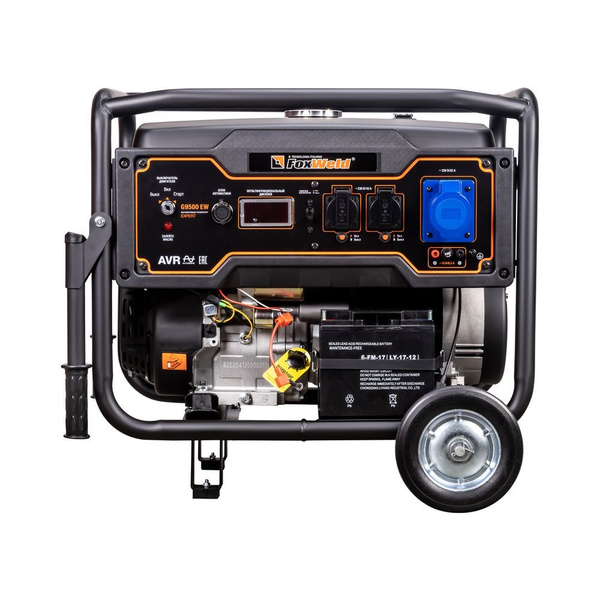Генератор бензиновый синхронный FOXWELD EXPERT G9500 EW 8,3 кВт, 25 л ...