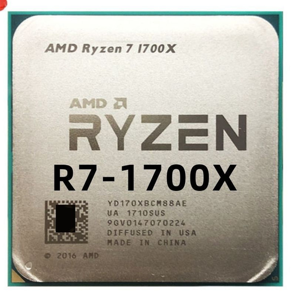 Процессор AMD AMD R7 1700X Ryzen 7, OEM (без кулера), 8 яд., 3.4 ГГц ...