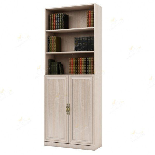 Шкаф книжный Mebelland24 Книжный шкаф Карлос - 26, 80x28.5x203 см ...