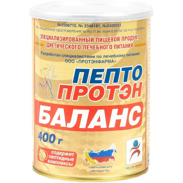 ПептоПротэн Баланс - лечебное питание 400 гр. - купить с доставкой по ...
