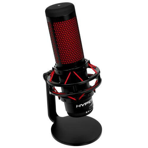 Микрофон игровой (для стриминга) HyperX HyperX QuadCast черный ...