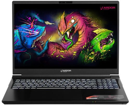 Игровой ноутбук ARDOR Gaming 16" Ноутбук RAGE X16-I7ND310 черный ...