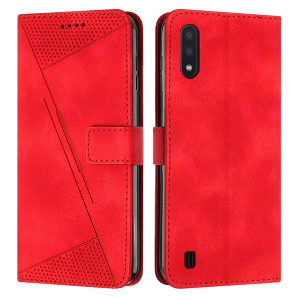 чехол для Samsung Galaxy A10 / M10 (Самсунг Гэлакси A10 / M10) Кожаный ...