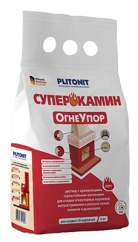 Раствор для кладки и оштукатуривания печей и каминов PLITONIT ...