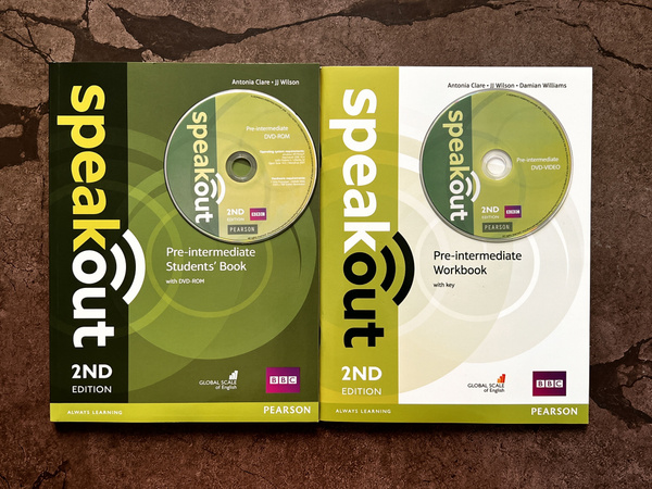 Speakout Pre-intermediate 2nd edition (Учебник + Рабочая Тетрадь + CD ...