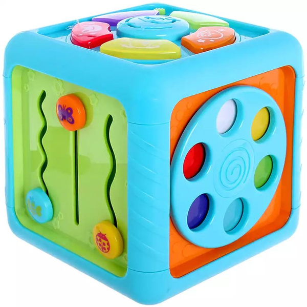 Развивающая игрушка Куб 5 сторон для развития 0715 WinFun - купить с ...