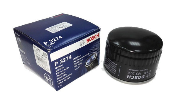 Фильтр масляный Bosch ВАЗ-2108 низкий, Vesta, XRay (BOSCH) 0451103274 ...