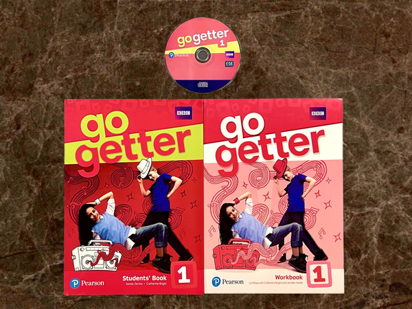 Go Getter 1 (Учебник + Рабочая Тетрадь + CD/DVD) | Брайт Кэтрин ...