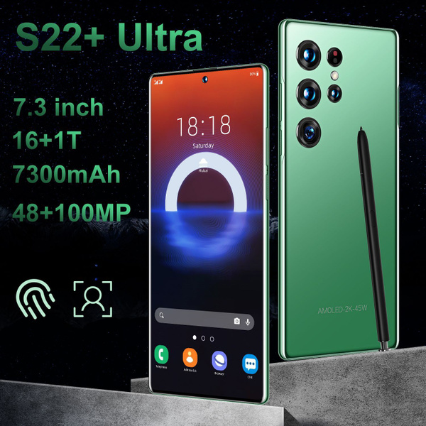 Смартфон Российский мобильный телефон S22+ ultra большой экран 1 ТБ 8 ...