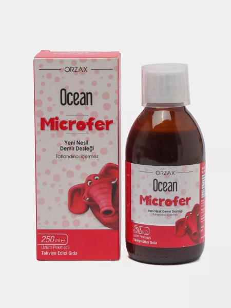 orzax железо Ocean Microfer Syrup Микрофер сироп 250 мл - купить с ...