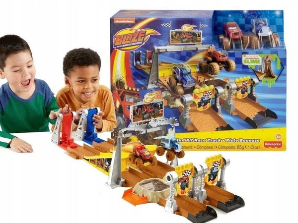 Игрушечный трек Fisher-Price Вспыш и чудо-машинки- Игровой набор ...