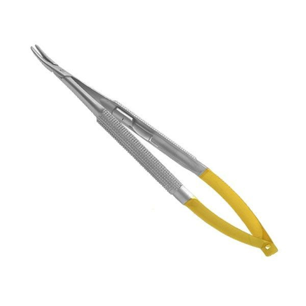 Иглодержатель изогнутый Кастровьехо TВC - купить с доставкой по ...