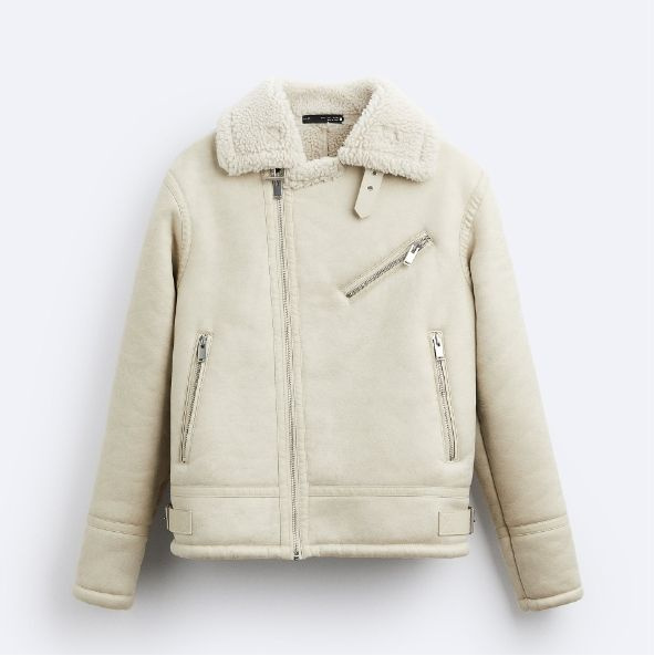 Дубленка Zara купить на OZON по низкой цене (1729519863)