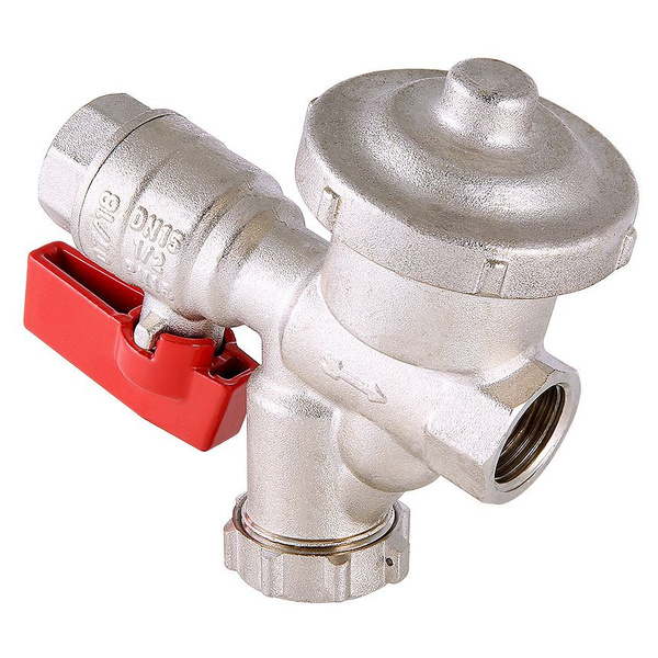 Кран 1/2"ВВ VALTEC КФРД универсальный, c фильтром и редуктором давления ...