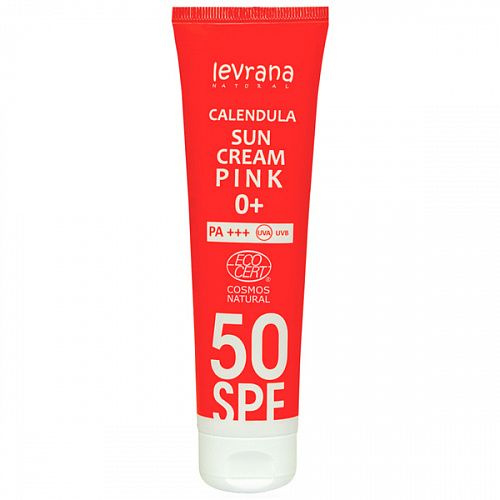 Levrana Крем для лица и тела солнцезащитный Календула 50 SPF PINK 0 ...