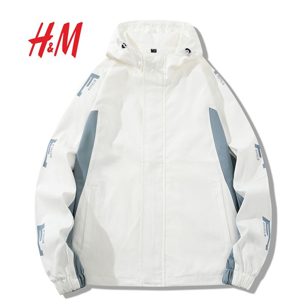Пальто H&M, Зима, размер 50, цвет белый, Полиэстер - купить по выгодной ...