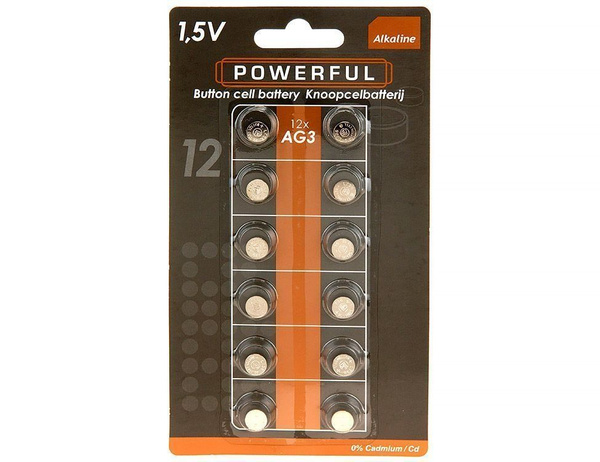Батарейки AG3/LR41 12 шт купить c доставкой на OZON по низкой цене ...