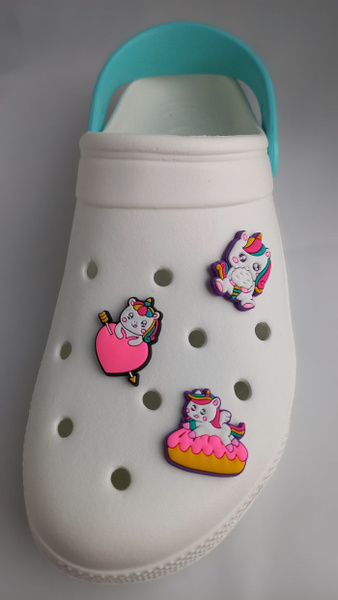 Джибитсы для crocs/клиперсы Единороги - купить с доставкой по выгодным ...