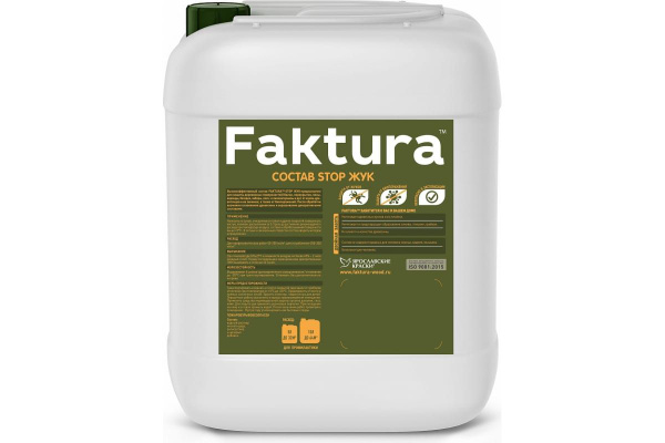 Характеристики Faktura Строительный антисептик Лессирующий 5 л ...