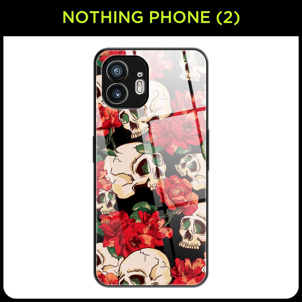 Стеклянный чехол на Nothing Phone (2) / Нотинг Фон (2) с принтом ...