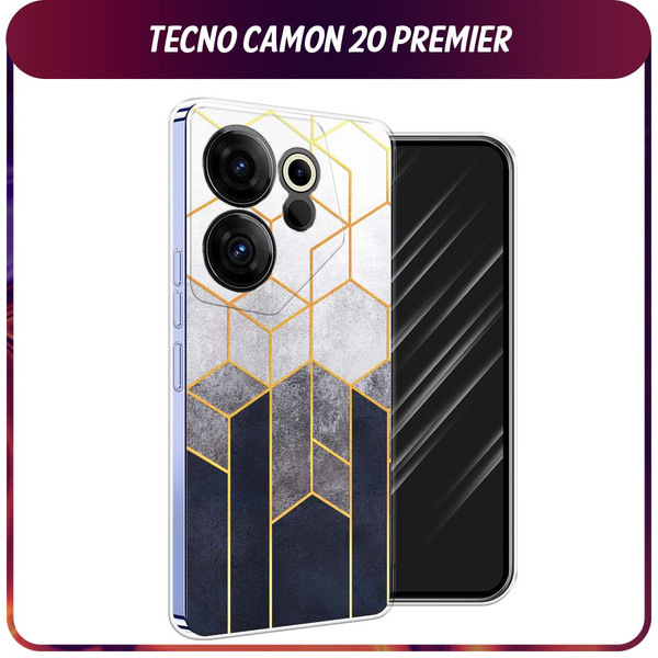 Силиконовый чехол на Tecno Camon 20 Premier / Текно Камон 20 Премьер ...