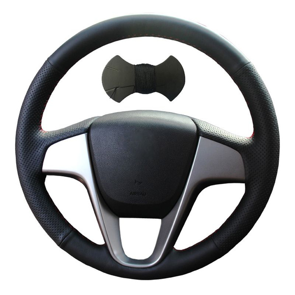 Оплетка на руль Hyundai Solaris (Хендай Солярис) (2011-2017) Hyundai ...