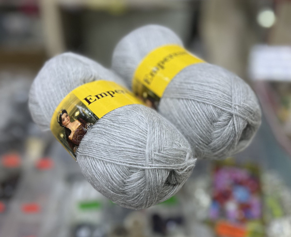 Пряжа для вязания Emperess Jina (Эмпресс), 2шт*(50гр-350м) цвет 804 ...