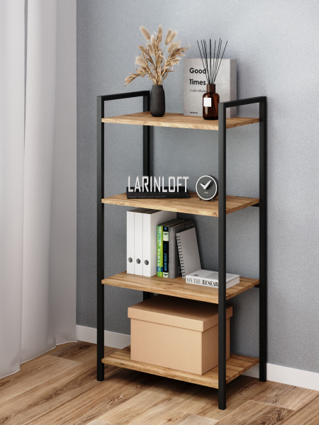 Стеллаж Стеллажи_дуб вотан-томплит, 60х30х118 см, LARINLOFT - купить по ...